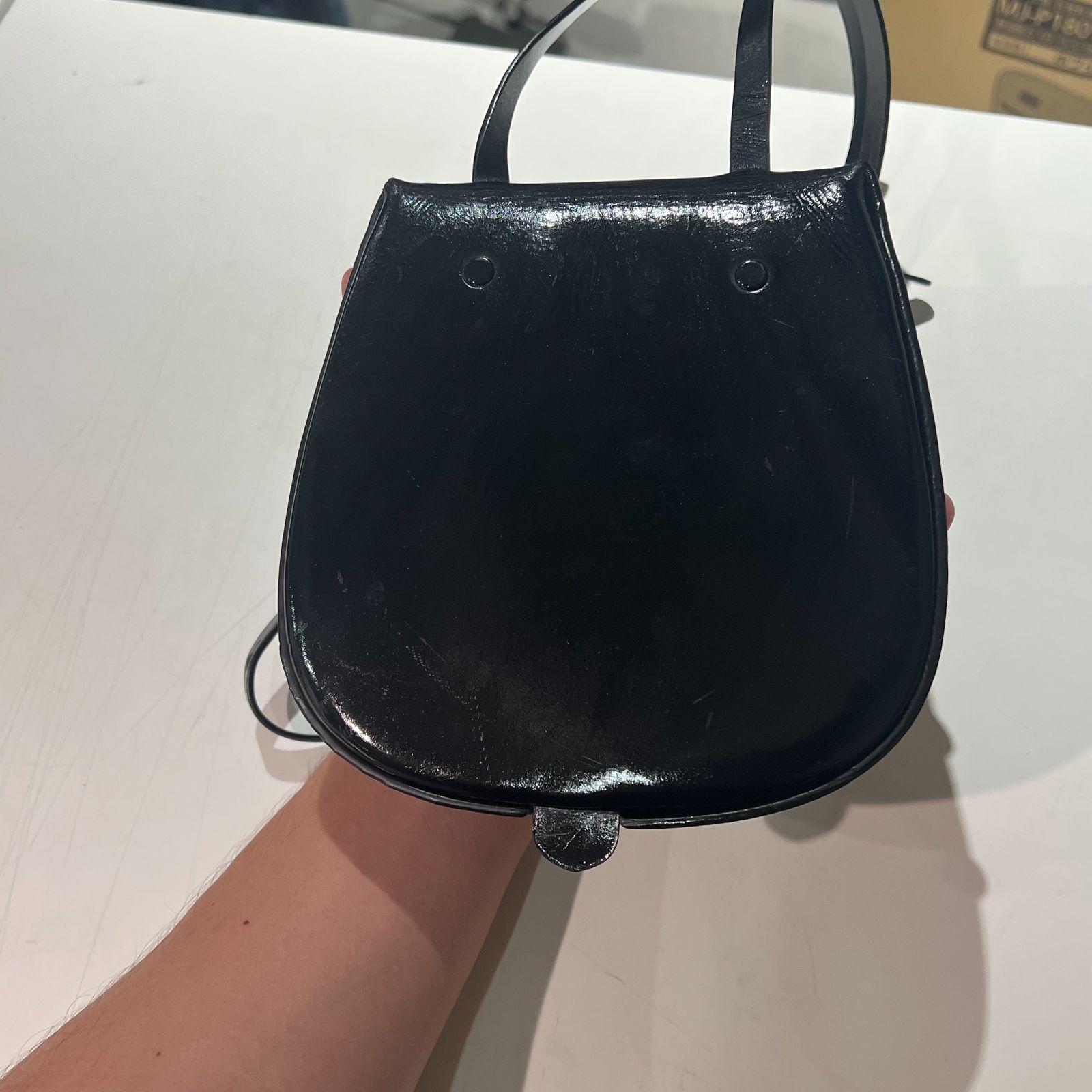 LEMAIRE ルメール MOLDED TACCO BAG X211 BG271 レザーバッグ ポーチ 