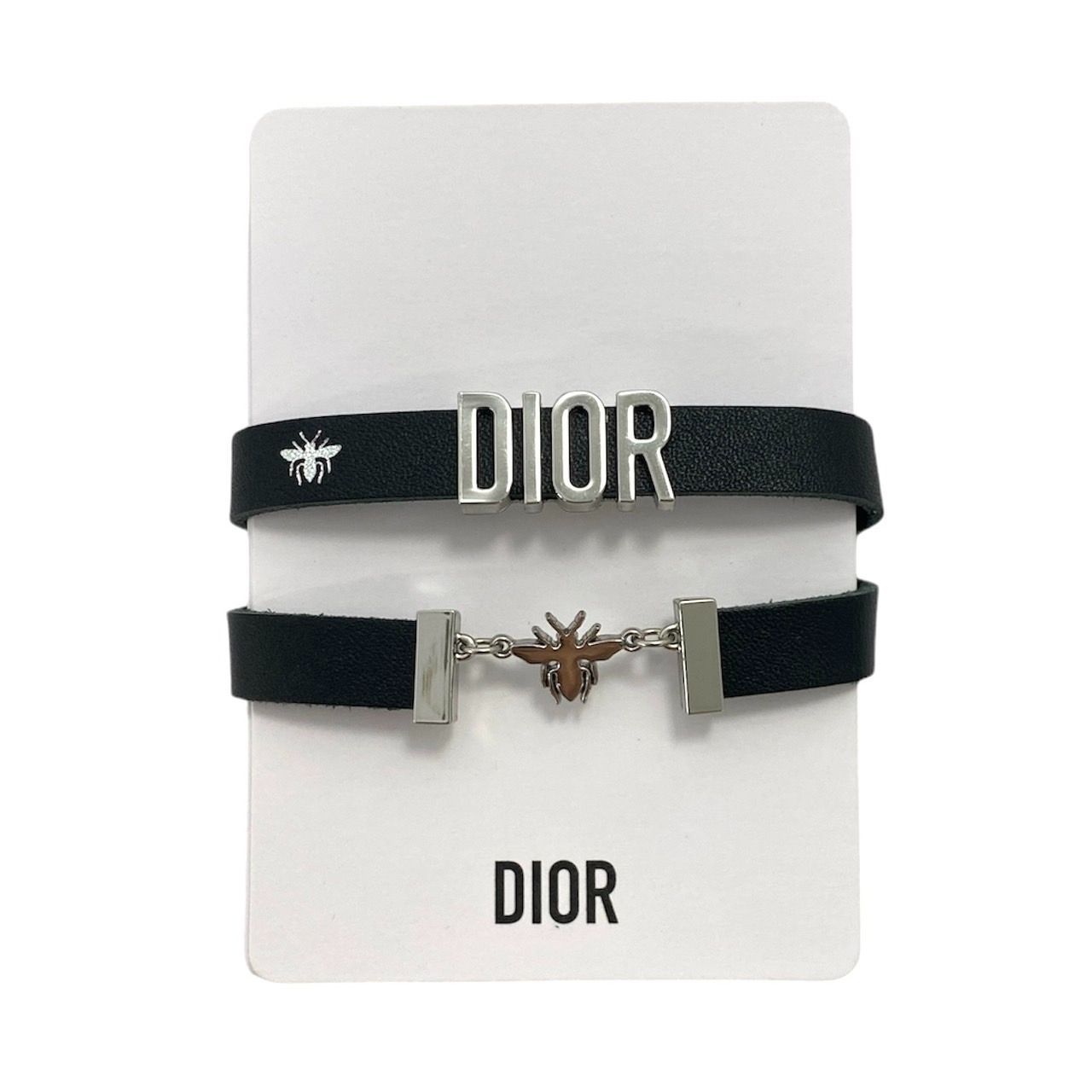 M【Dior】bee/ビー/蜂 ノベルティ チョーカー ブレスレット 2WAY