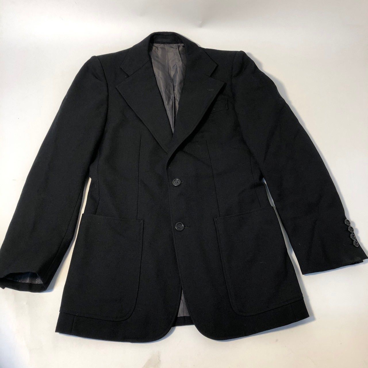 Yves Saint Laurent テーラードジャケット ブラック YVES SAINT LAURENT(イブサンローラン) | RINKAN ONLINE