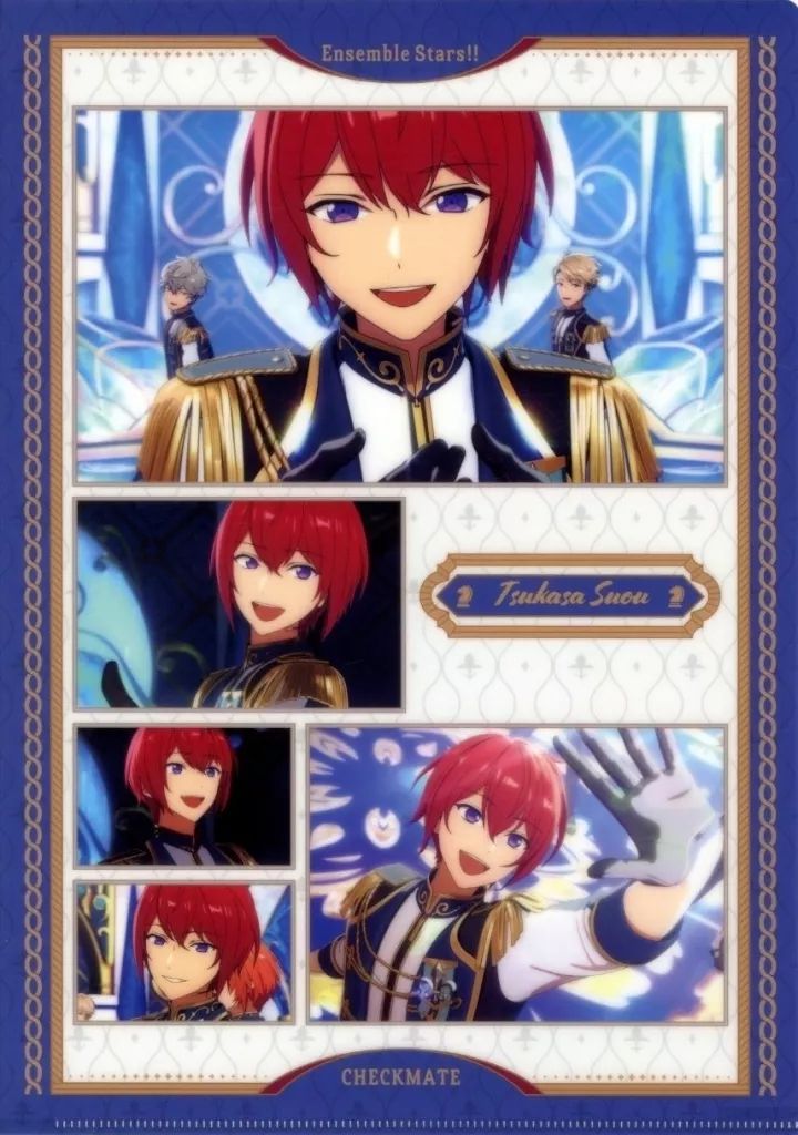 中古】クリアファイル 朱桜司(Knights衣装ver.) チェックメイト