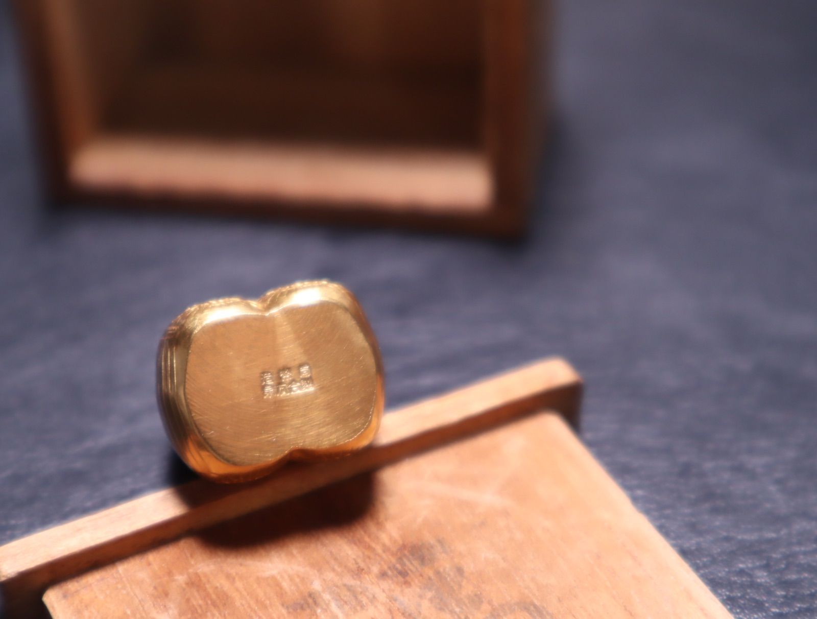 造幣局泉友会製 恵比寿様・大黒天様 置物 金張り 共箱 送料無料】