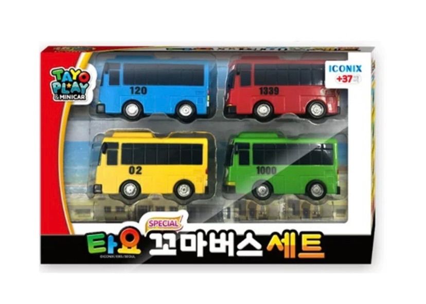 SET] Tayo The Little Bus ちびっこバス タヨ FOCO Heavy Equipment