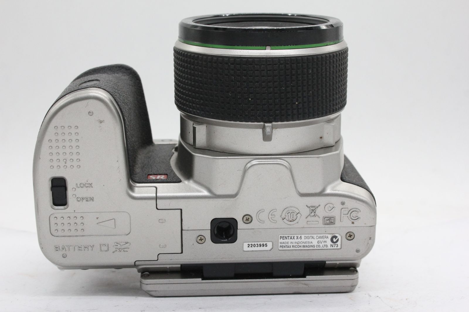 返品保証】 【便利な単三電池で使用可】ペンタックス Pentax X-5 SR smc 26x Wide コンパクトデジタルカメラ v5265 -  メルカリ