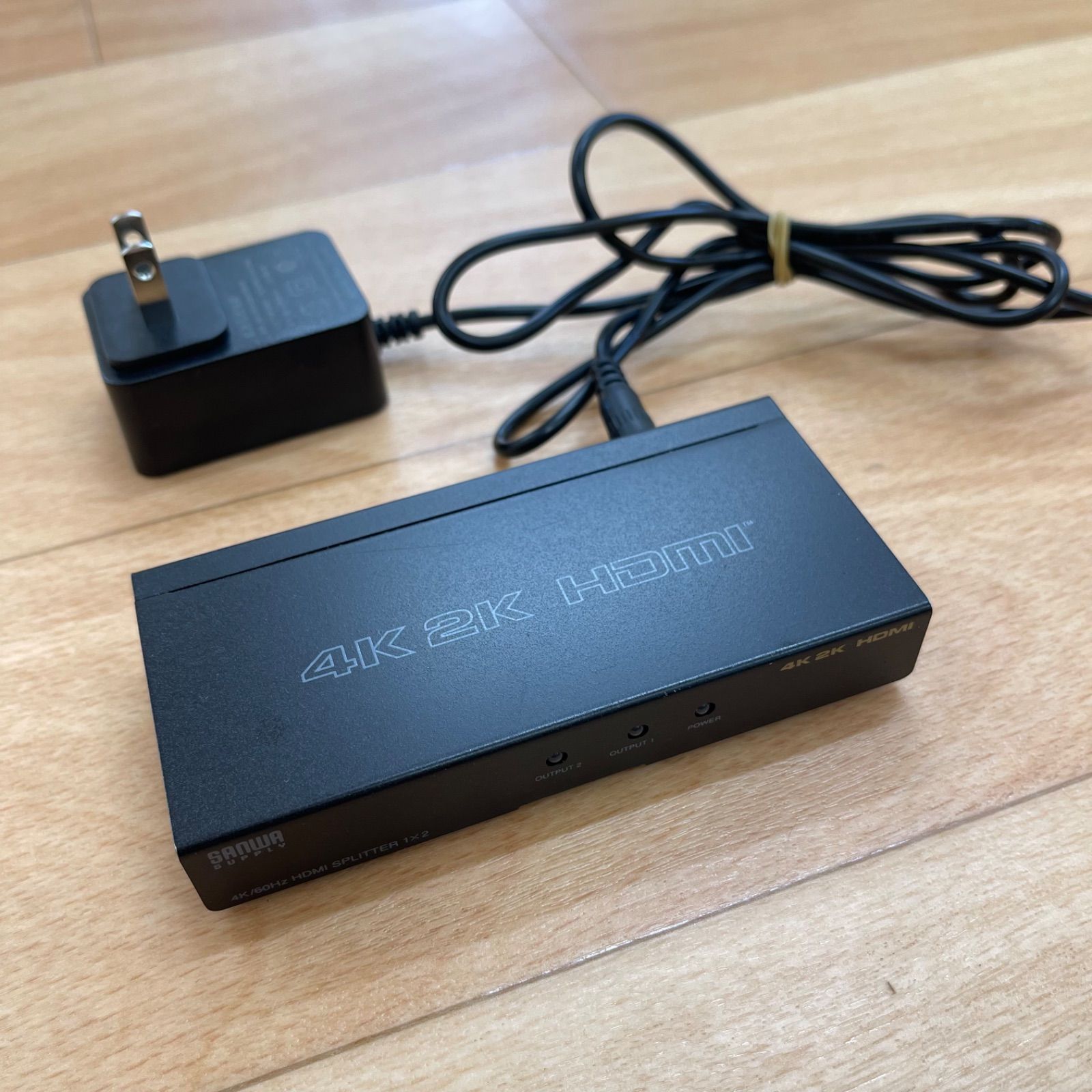 中古】VGA-DPSP2 DisplayPort分配器 Amazon.co.jp: サンワサプライ 4K