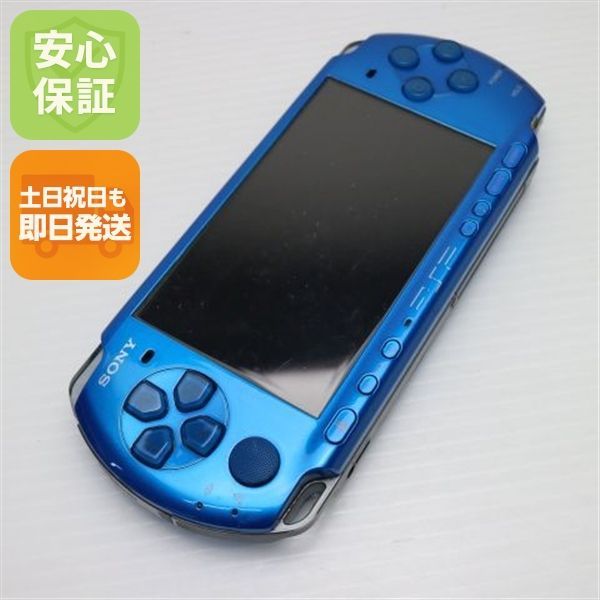 PSP-3000 バイブラント ブルー 即日発送 game SONY PlayStation Portable 本体 土日祝発送OK 04000
