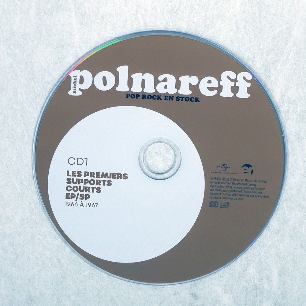 フランス盤 MICHEL POLNAREFF/POP ROCK EN STOCK/UNIVERSAL