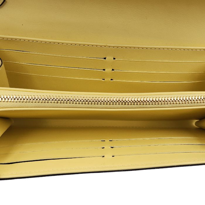 LOUIS VUITTON ルイヴィトン ヴェルニ ポルトフォイユ サラチェーン 長財布 レディース チェーンウォレット シトリン M90149 中古 T1 LOUIS VUITTON ルイヴィトン ヴェルニ ポルトフォイユ サラチェーン 長