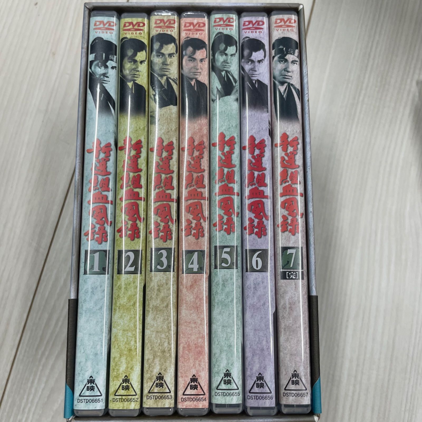 新選組血風録 DVD BOX 全7巻セット 新撰組 収納ボックス付き - メルカリ