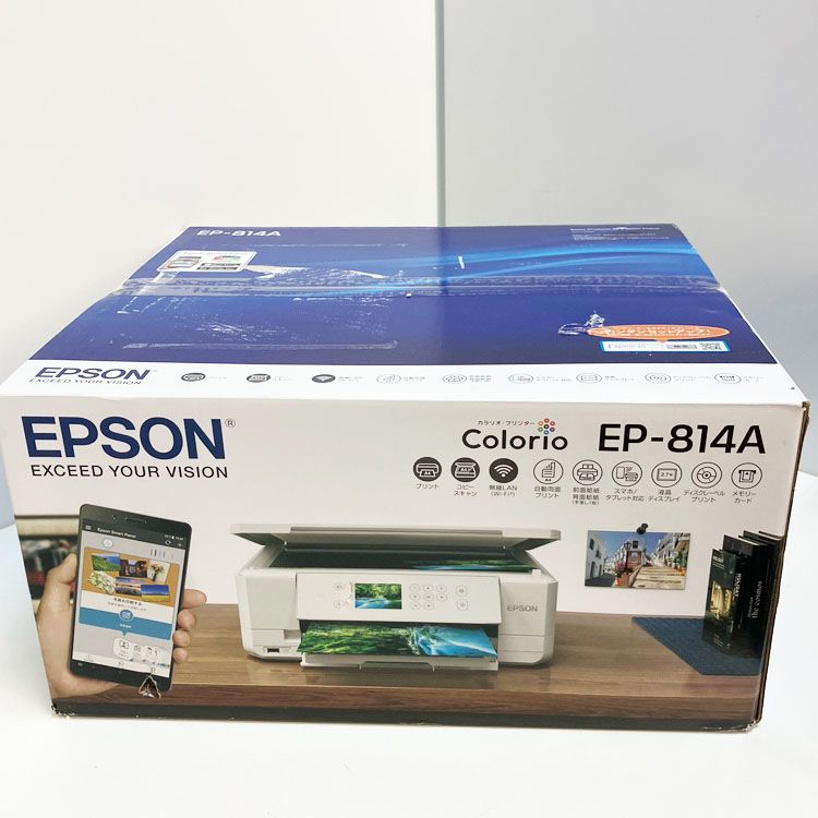 エプソン プリンター A4インクジェット複合機 カラリオ EP-814A