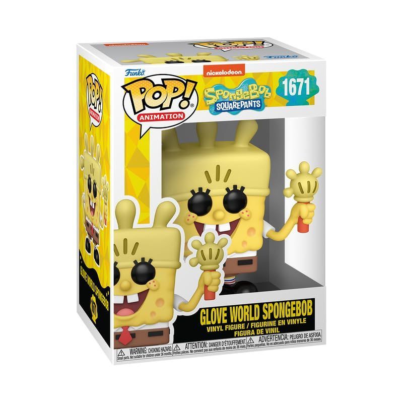 【新着商品】グローブワールド 25周年 フィギュア SpongeBob SquarePants スクエアパンツ Anniversary GLOVE WORLD SPONGEBOB Glove Light スポンジ・ボブ Funko Pop! Vinyl Ani