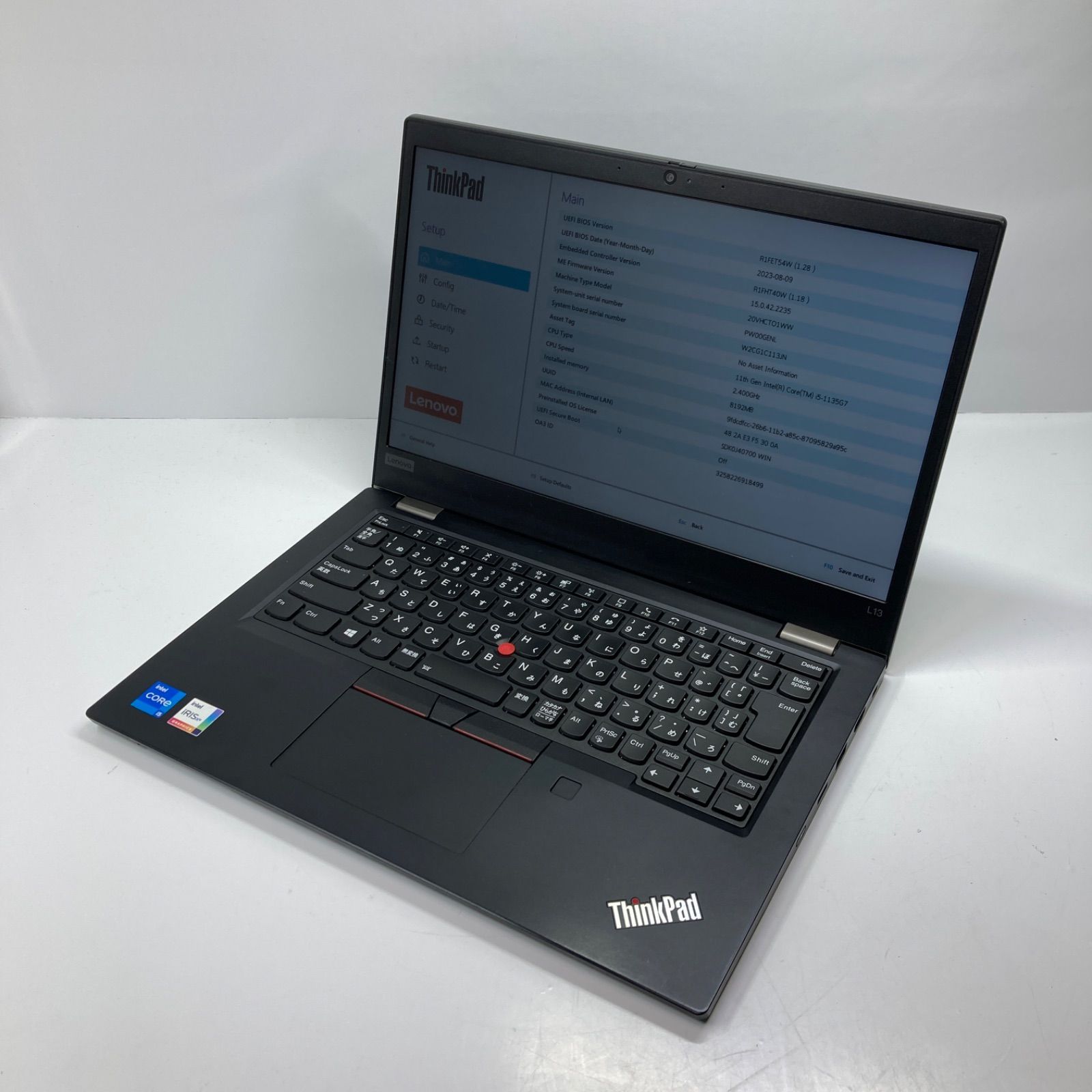 【ジャンク・11世代i5】ThinkPad L13