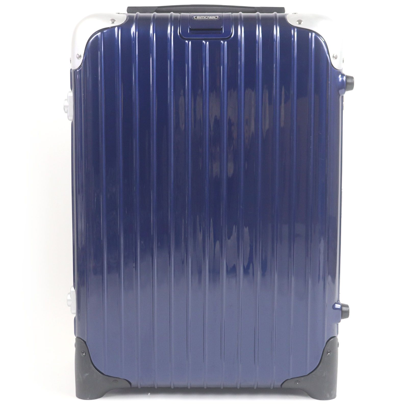 □RIMOWA リモワ 880.52.21.2 Limbo リンボ キャビン ポリカーボネート 2輪 スーツケース キャリーバッグ ネイビー ドイツ製 メンズ TSAロック搭載