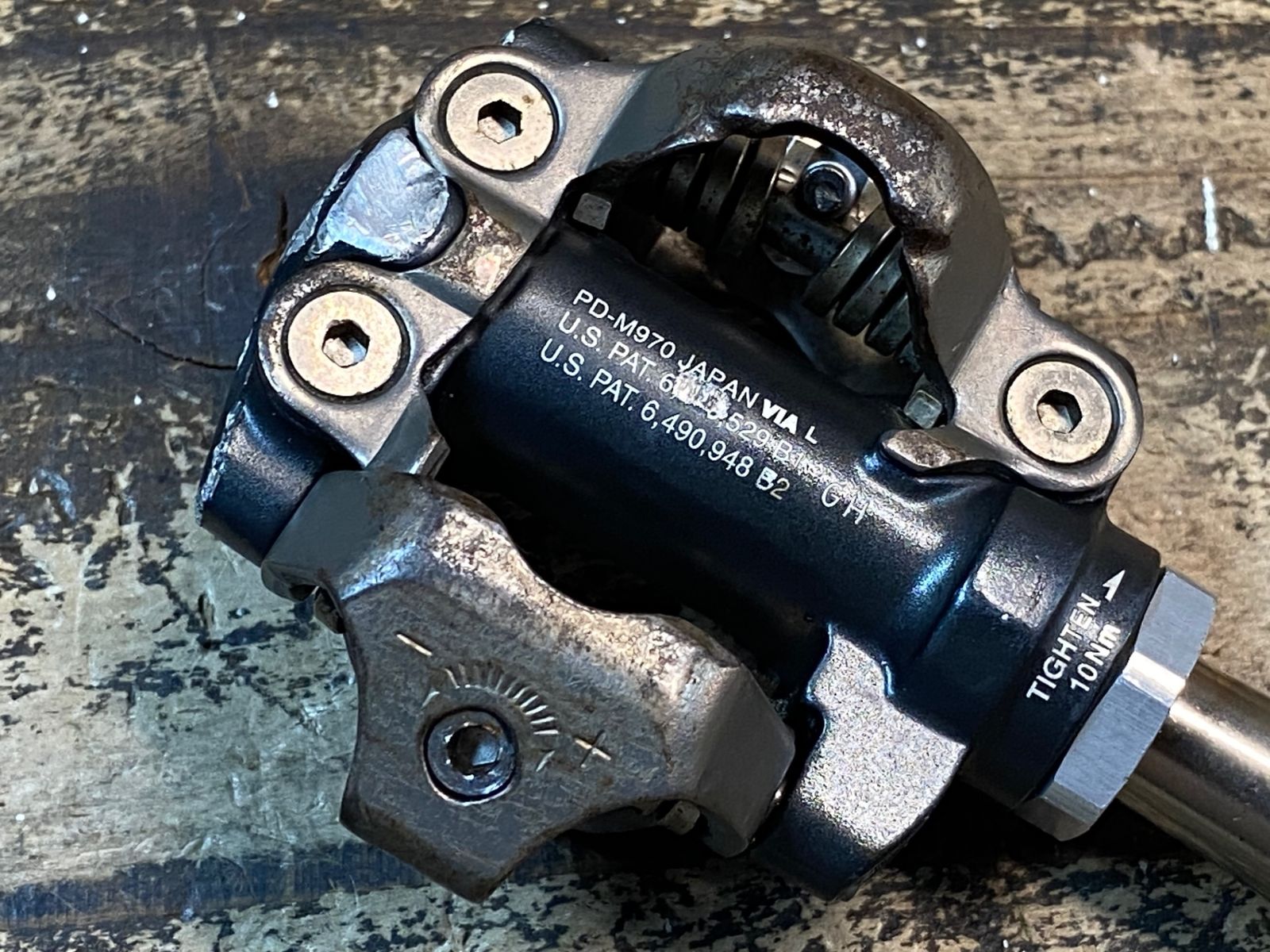 ビンディングペダル Shimano XTR PD-M970 左右セット Shimano XTR PD-M970 ビンディングペダル