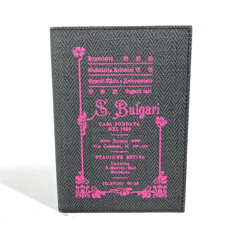 BVLGARI ブルガリ ノートブック コレツィオーネ ロゴ S.Bulgari PVC