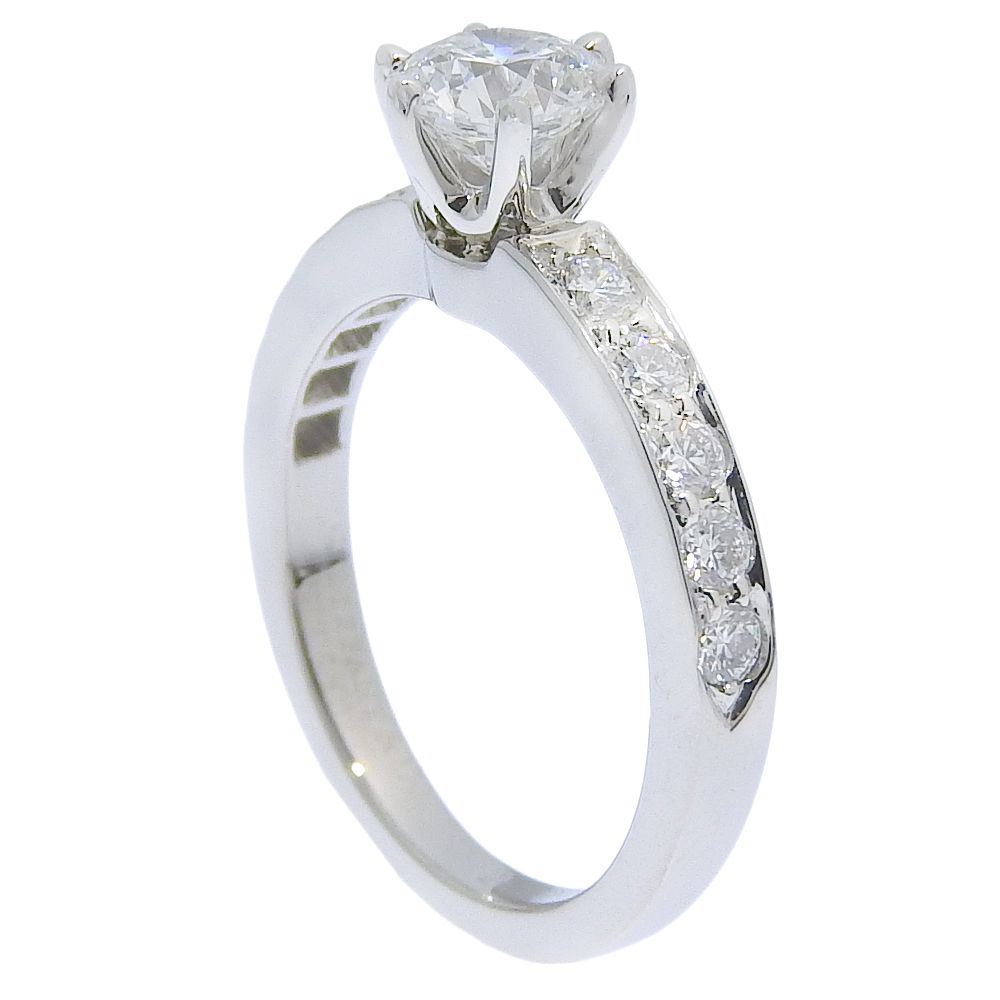 TIFFANY&Co.】ティファニー ソリテール ハーフエタニティ Pt950