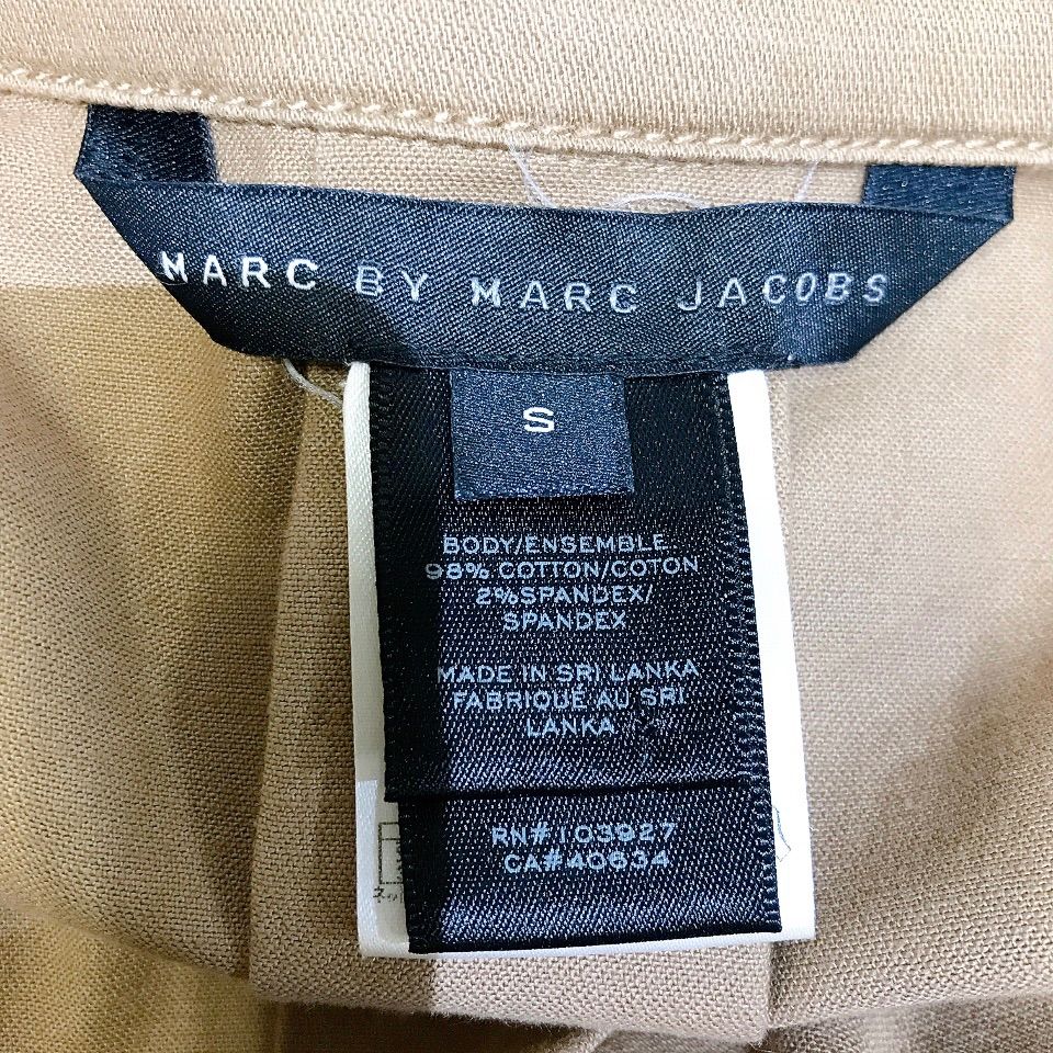 MARC BY MARC JACOBS マークバイマークジェイコブス ミリタリージャケット キャメル 綿 ライトアウター メンズ Sサイズ - メルカリ