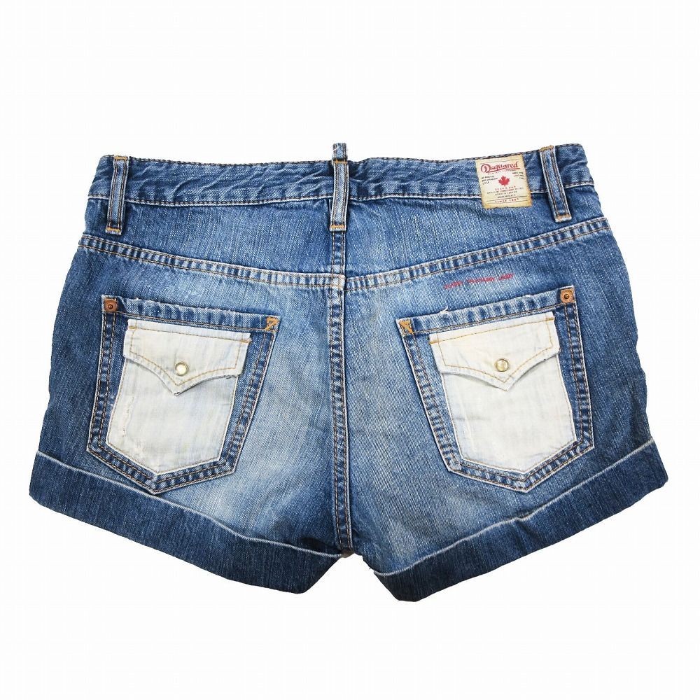 ディースクエアードデニムパンツ ハーフパンツ DSQUARED2 ショート 