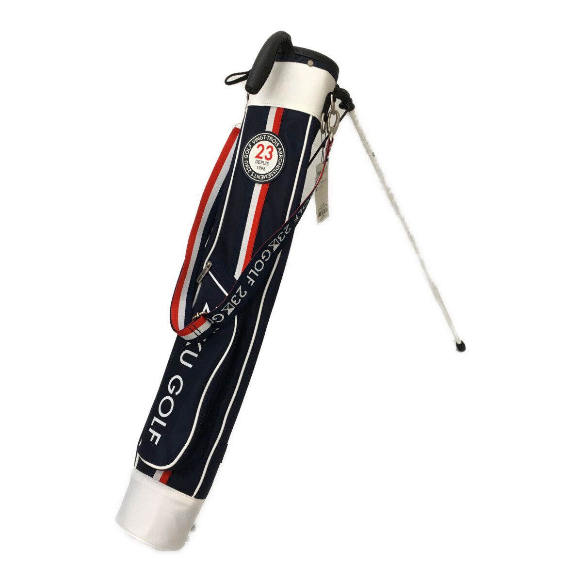 未使用品 23区ゴルフ 23区GOLF セルフスタンドバック フリー ネイビー 