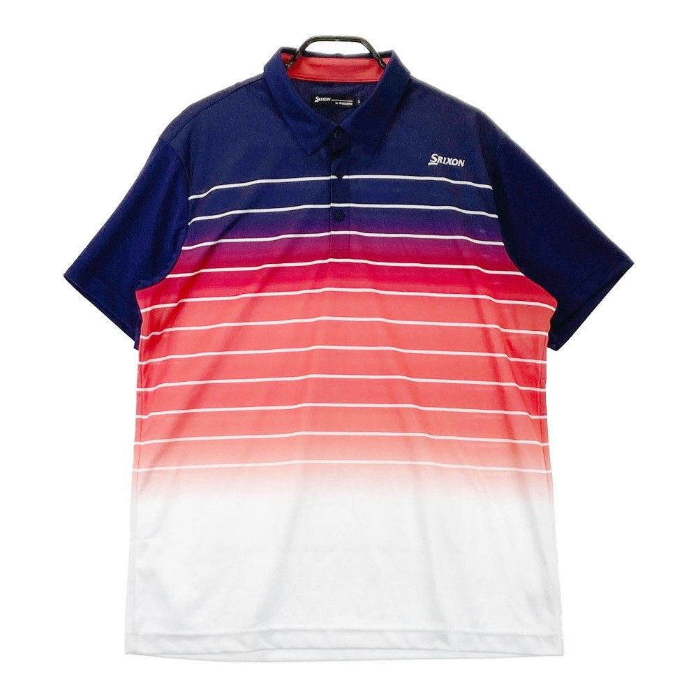 デサントゴルフ　ボーダーTシャツ　新品タグ付き デサントゴルフ ボーダーTシャツ 新品タグ付き デサントゴルフ