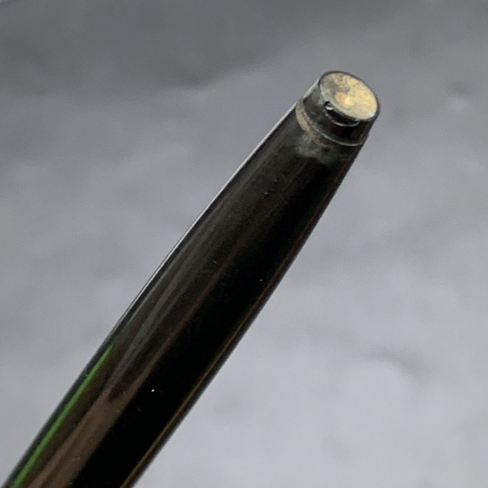 L381 プラチナ万年筆 P-300 ペン先18K 18金 細字 ブラック 筆記未 PLATINUM ネーム刻印あり