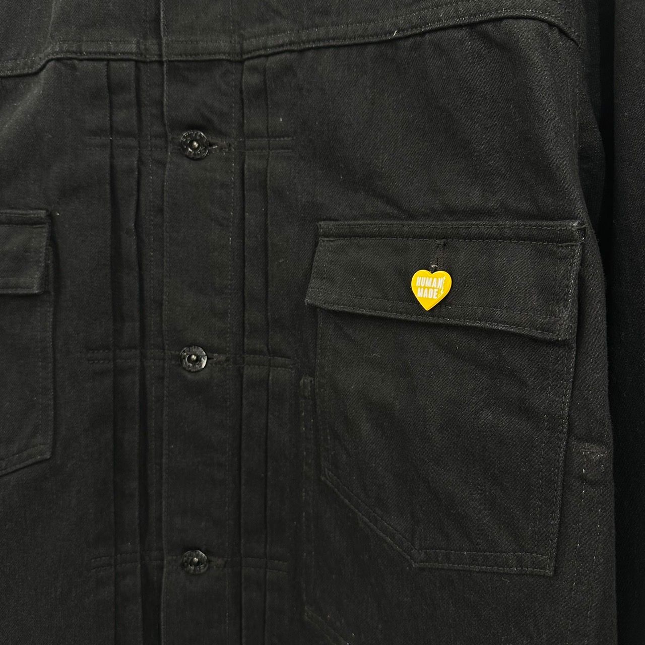 HUMAN MADE ×A$AP Rocky ブラックデニムジャケット