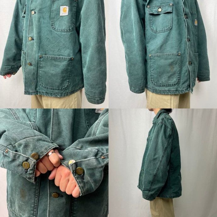 80年代 USA製 Carhartt カーハート ダック地 ミシガンチョアコート