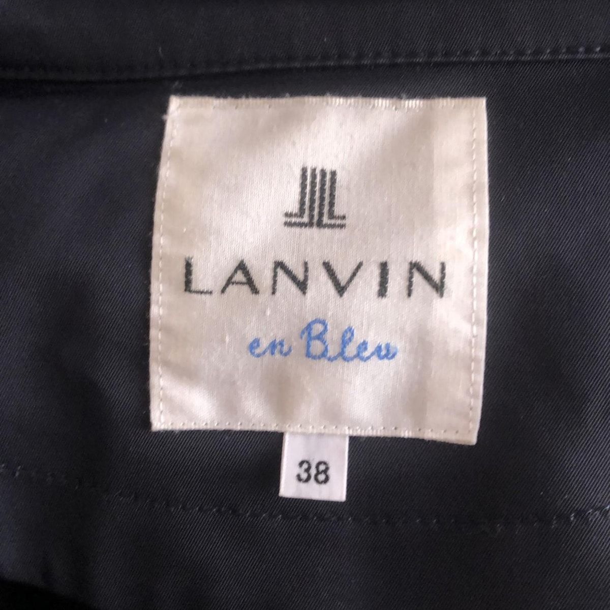 LANVIN en Bleu(ランバンオンブルー) トレンチコート サイズ38 M