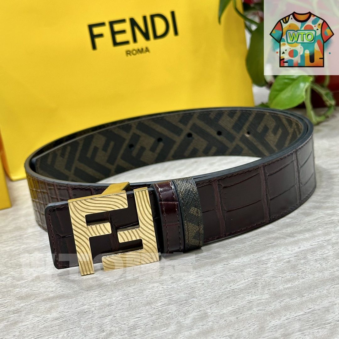 FENDIカジュアルベルト FENDI フェンディ カジュアル ベルト03-3 - メルカリ