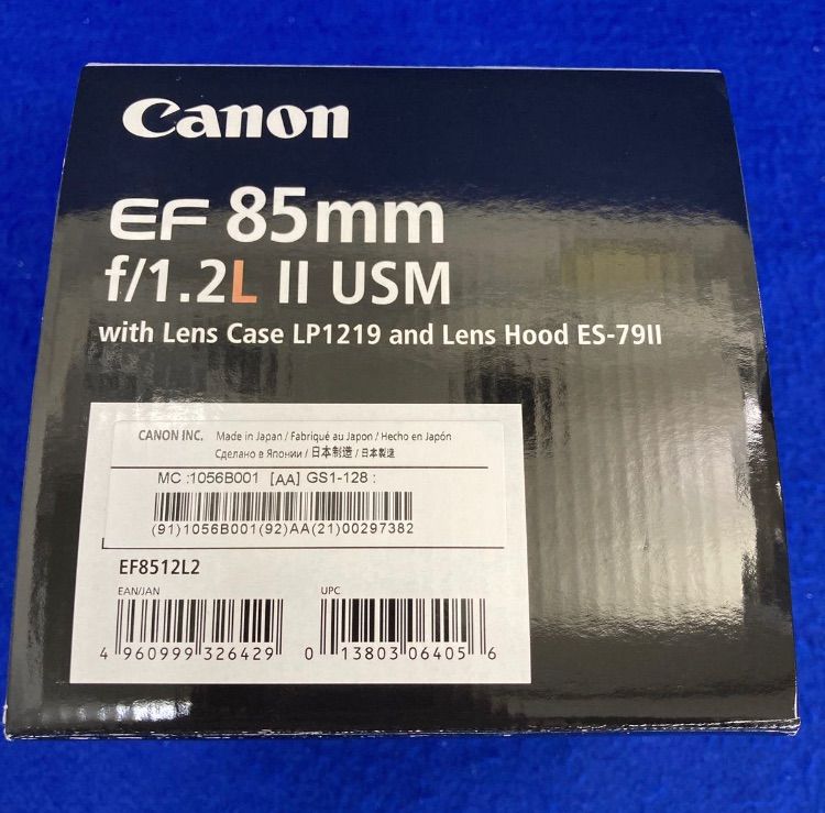 ☆Canon EF85mm f/1.2L Ⅱ USM 単焦点 EF8512L2 - 格安セレクト家電屋