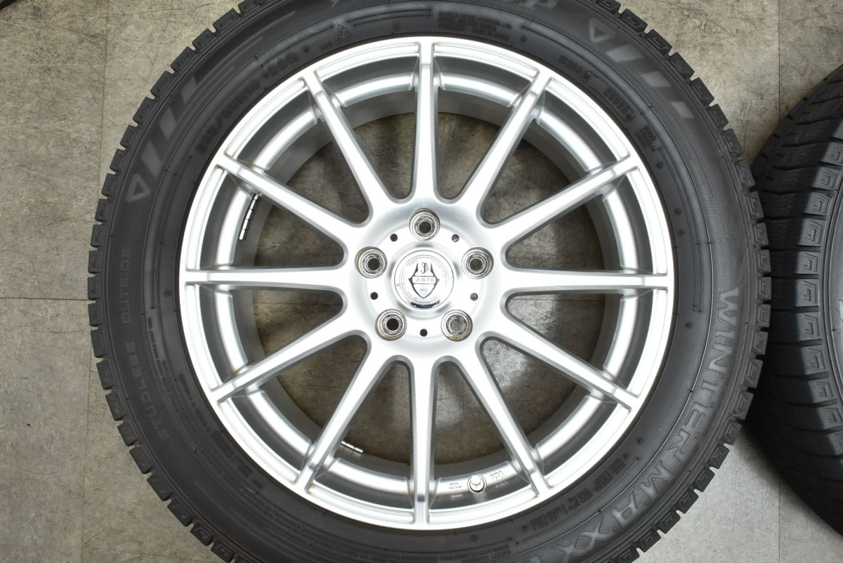 交換用に Weds ジョーカー 18in 7J 53 PCD114.3 ダンロップ ウィンターマックス03 225 55R18 エルグランド クロストレック FFCRYSTALESIA_COM