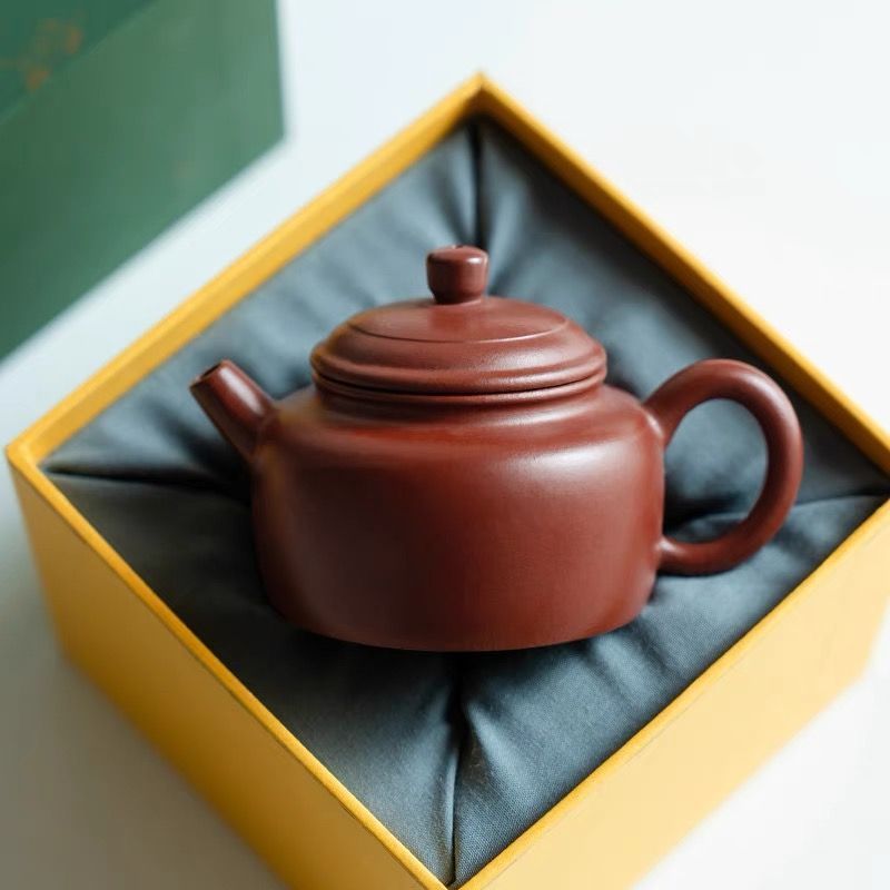 急須 紫砂壺 茶壷 ティーポット 宜興紫砂 煎茶器 茶道具 急須道具 紫砂茶壺 唐物紫泥急須 極細工 手作り 朱泥紫砂 100ml - メルカリ