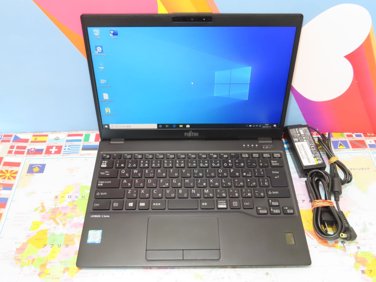 富士通 LIFEBOOK U939/A 13.3型 FHD SSD 超軽量 良品-