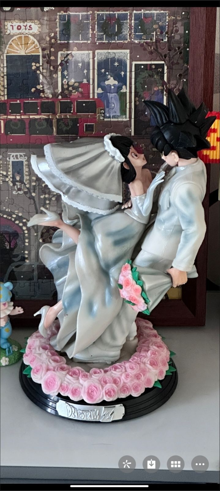 ドラゴンボール 悟空&チチ 結婚 フィギュア ドラゴンボール