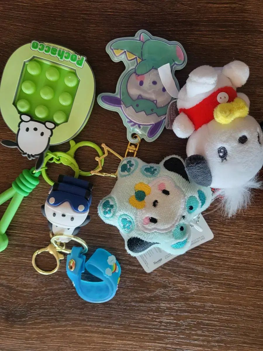 正規品 キーリング 付き ポチャコ 5 種