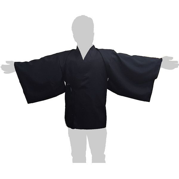 男性 袴 書道 com 作成例 黒紋付着物 全国通信販売多数 オーダーメイド