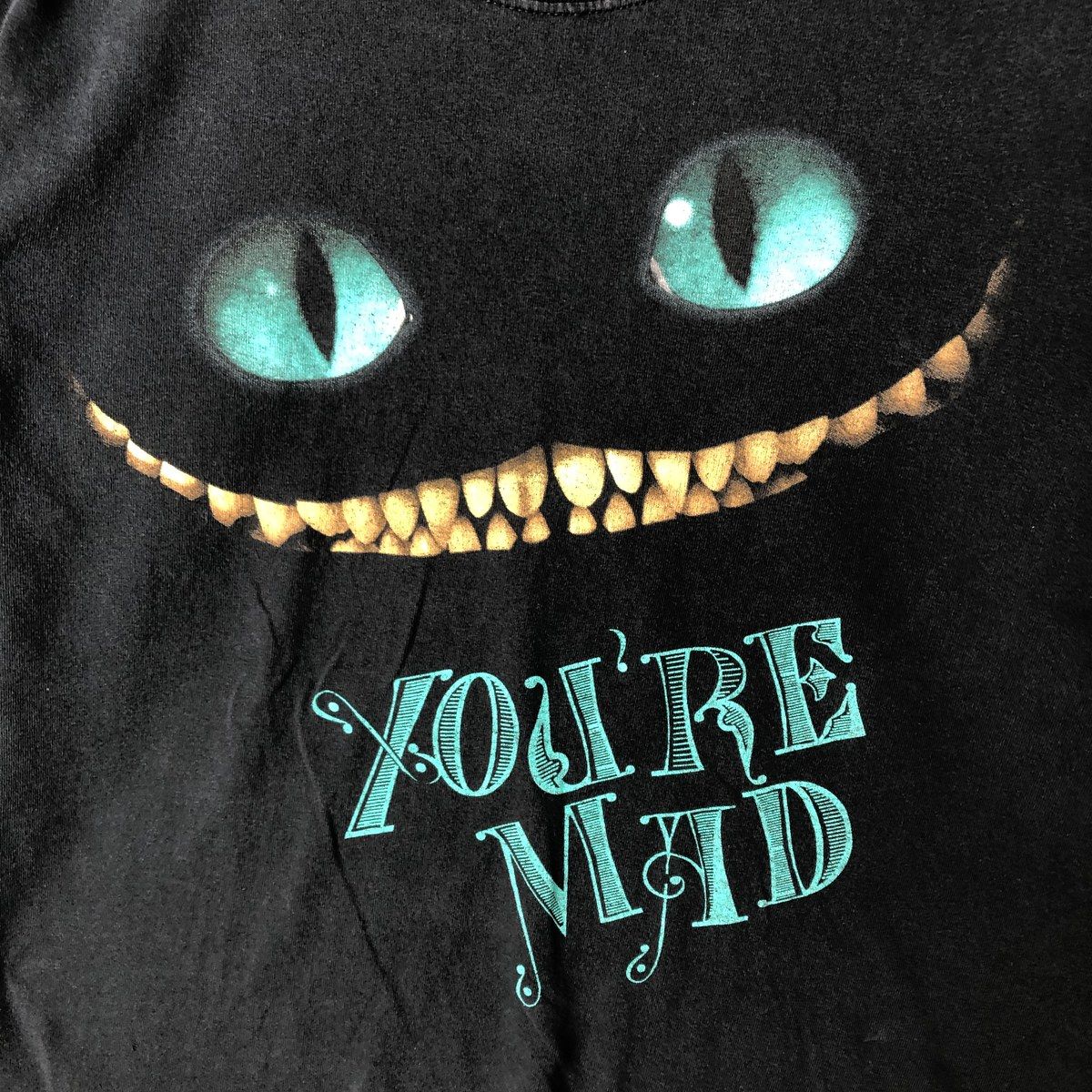 Alice in Wonderland チェシャ猫 映画 ムービーTシャツ 古着 Alice in Wonderland アリスインワンダーランド チェシャ猫