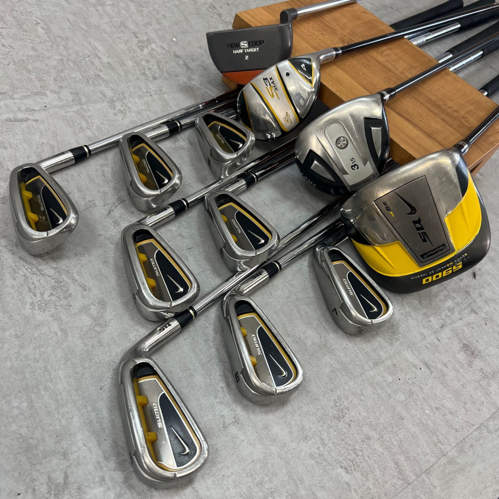 ナイキ　コブラ　メンズゴルフ12本セット　S　右利き用　キャディバッグ　入門用 ナイキ コブラ メンズゴルフ12本セット S 右利き用 キャディ