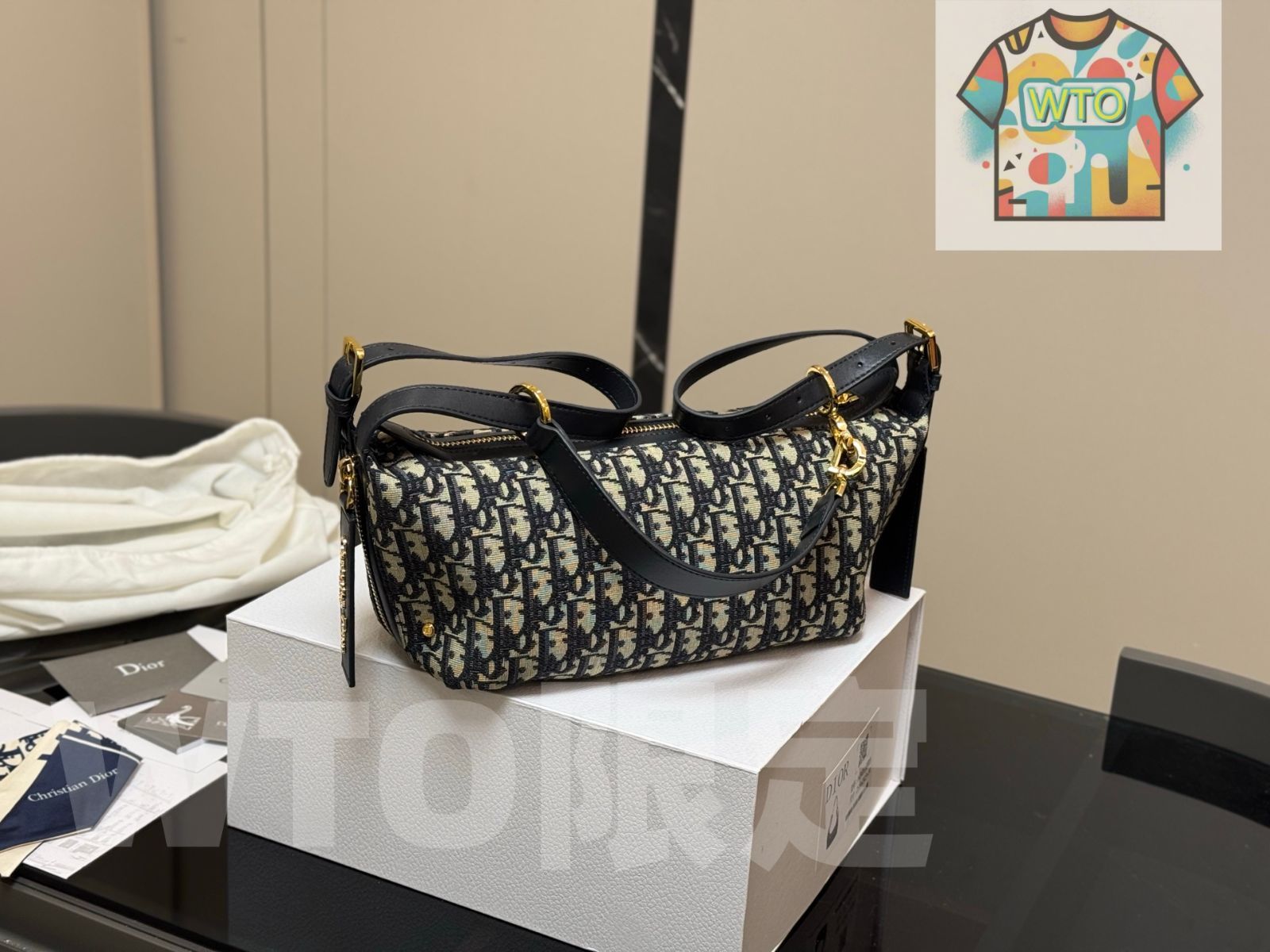 DIOR ディオール クリスチャンディオール WALK'N'DIOR KCK341TKT19W スニーカー