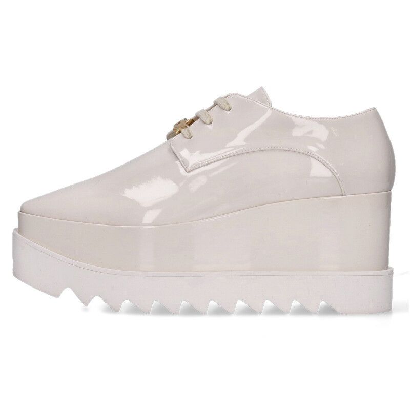 ステラマッカートニー 810479 エリス モノクロームプラットフォーム エディションシューズ レディース 36.5