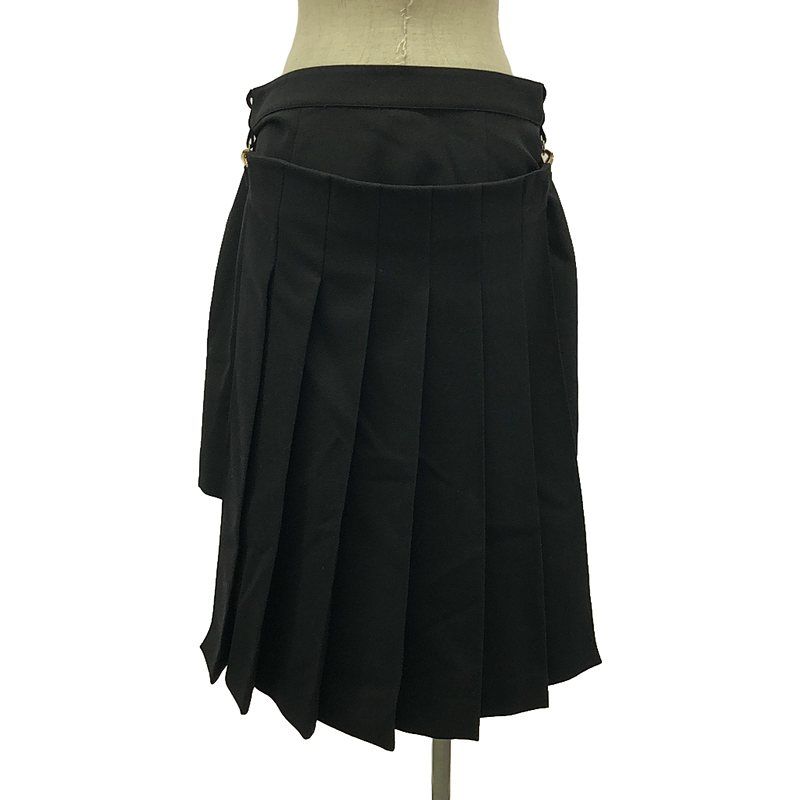 美品！FENDI フェンディ スカート 40 新品】 FENDI / フェンディ | Duchesse skirt with pleated panel