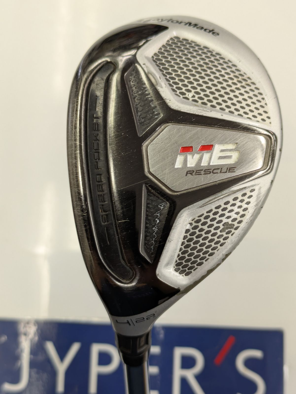 LH Ut【レフティー】【品】テーラーメイド M6 4H ﾛﾌﾄ 22° NS.PRO 950GH neo ﾌﾚｯｸｽ S（葛西店）