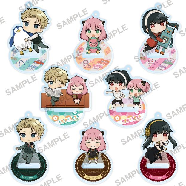 【新品・公式】SPY×FAMILY アクリルスタンドフィギュア 1BOX 公式グッズ colleize コレイズ