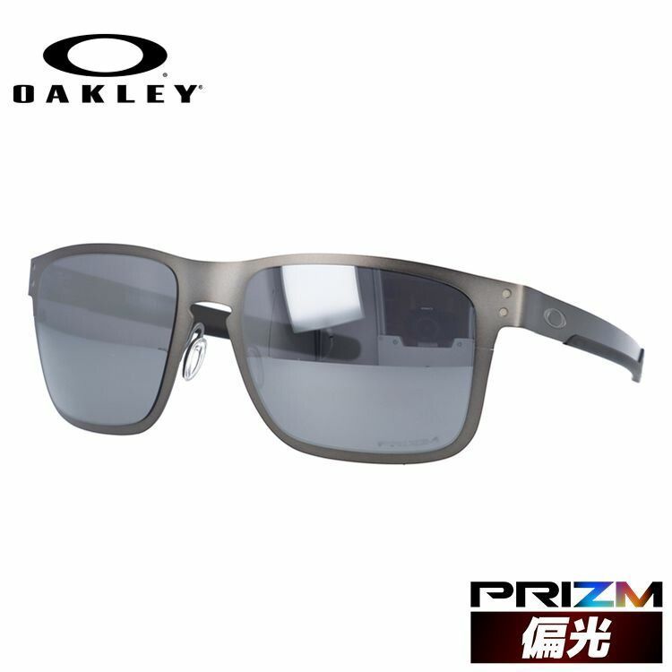 訳あり】オークリー 偏光 サングラス OAKLEY ホルブルック メタル
