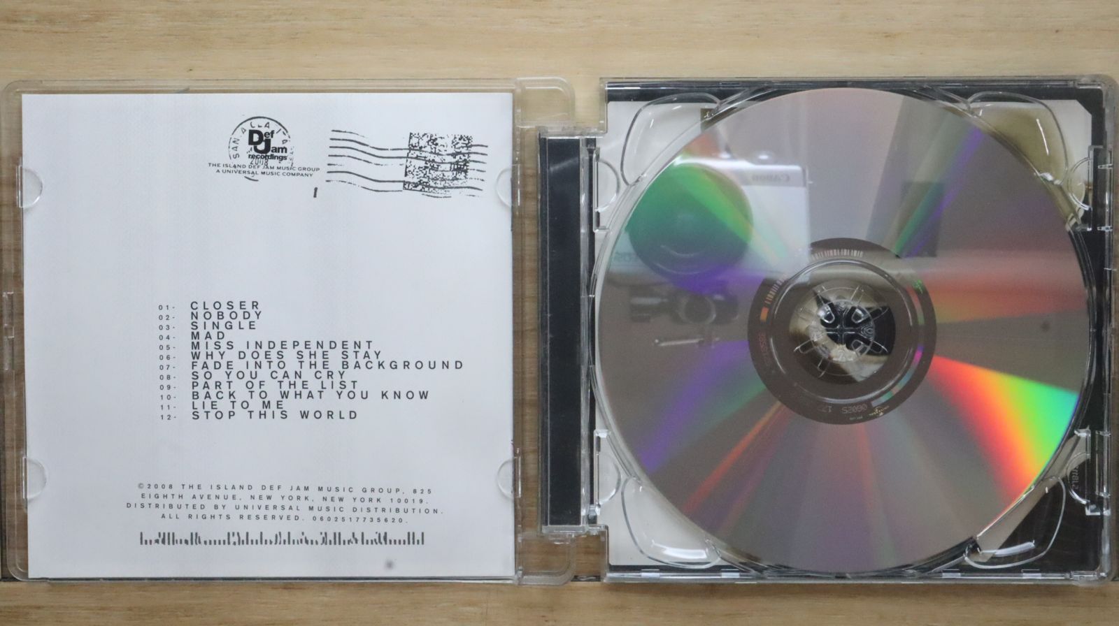 中古CD☆ニーヨ/Ne-Yo□ Year of the Gentleman 【B001141002