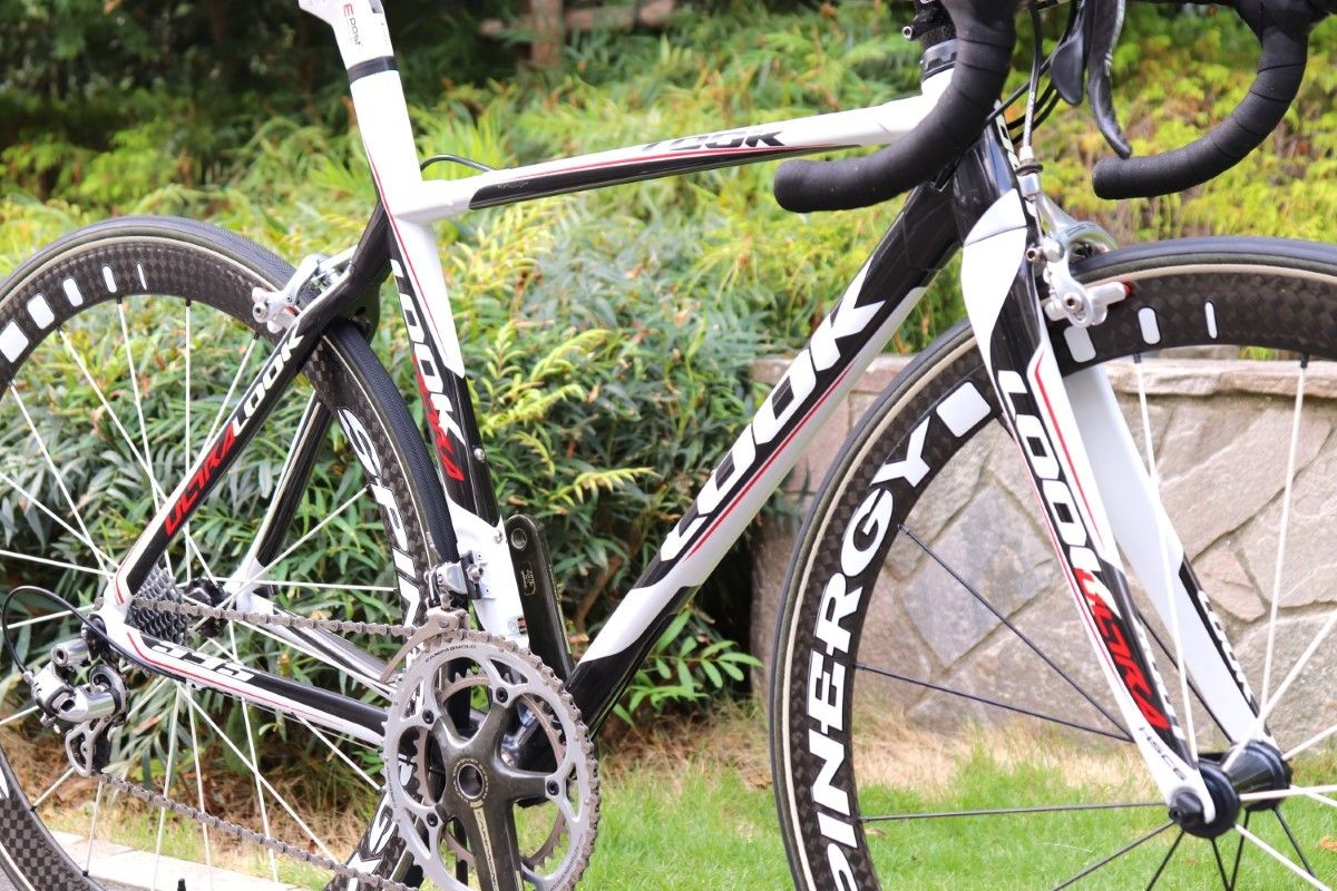 ルック LOOK 595 ULTRA 2009年頃モデル XSサイズ カンパニョーロ