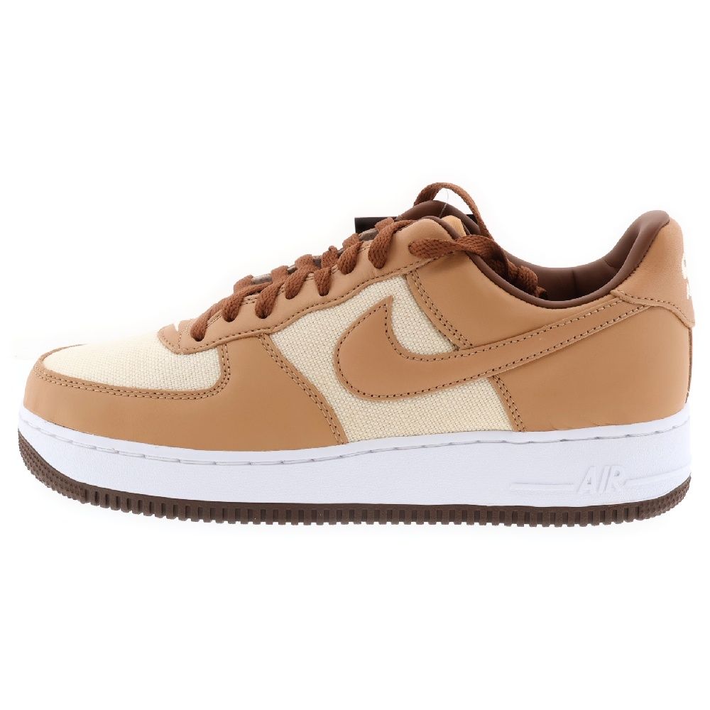 NIKE (ナイキ) AIR FORCE 1 QS NATURAL UNDERBRUSH ACORN エアフォースワン キューエス ナチュラル アンダーブラッシュ エイコーン スニーカー DJ6395-100 US9.5/27.5cm