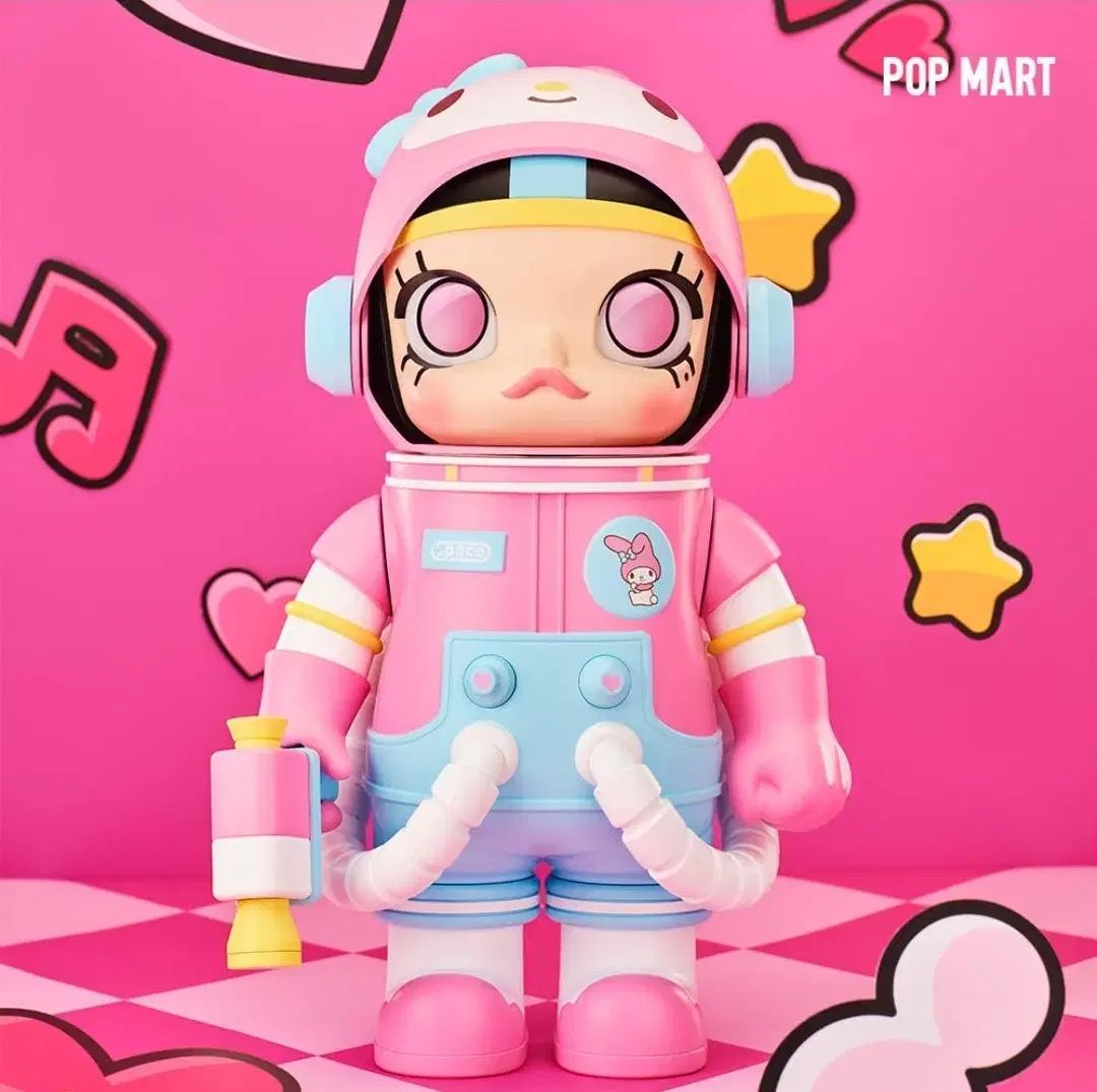 POP MART (ポップマート ) スペース MOLLY サンリオ 400 % マイメロディ