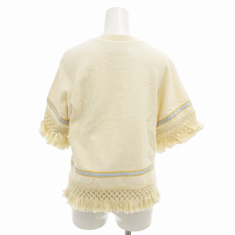 3.1 フィリップリム 3.1 phillip lim リブニット セーター クルーネック 長袖 カットソー XS ライトベージュ/8YBA11 レディース 3.1 フィリップリム 3.1 phillip lim リブニット セーター