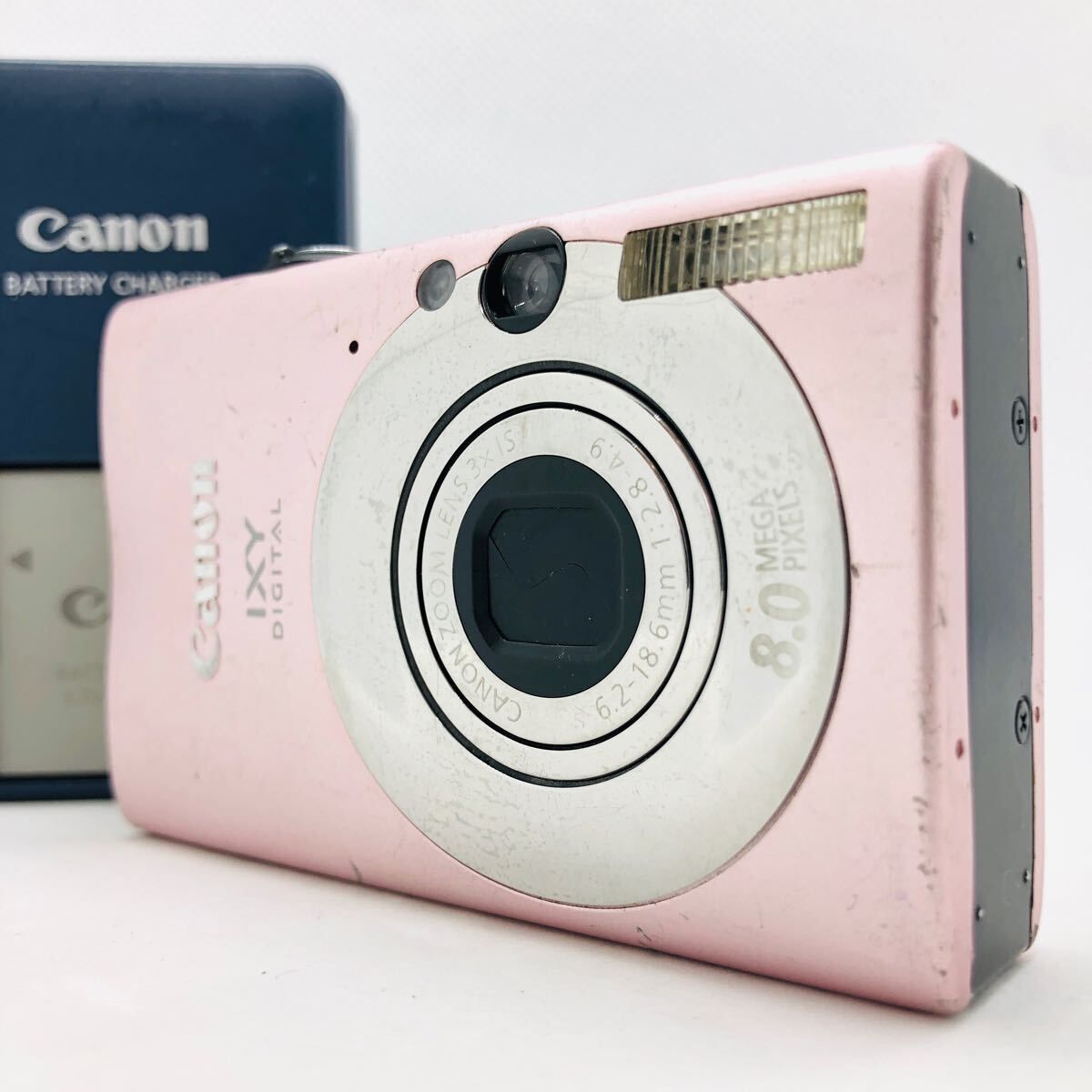 Canon IXY ピンク コンパクトデジタルカメラ 8.0 CANON IXY 90F