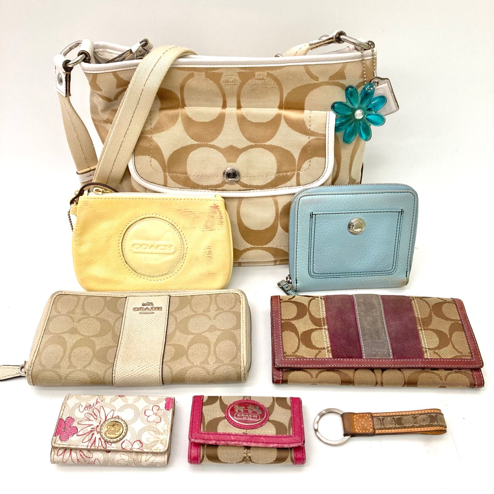 COACHまとめ売り】コーチ まとめ売り ショルダーバッグ キーケース 